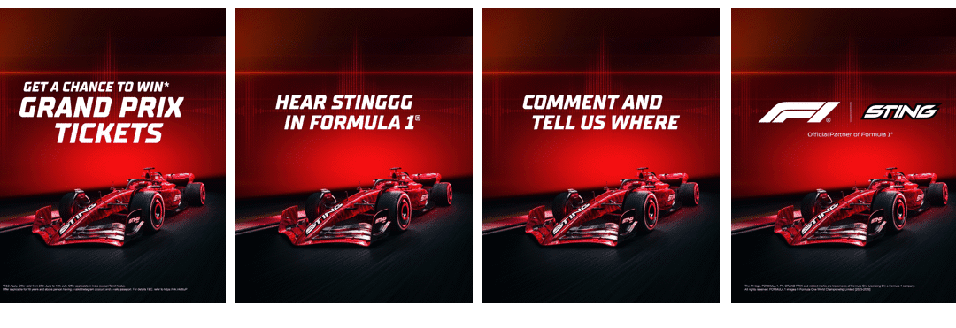 From Grandstand to Every Person: Sting Makes F1 Dream a Reality for Fans