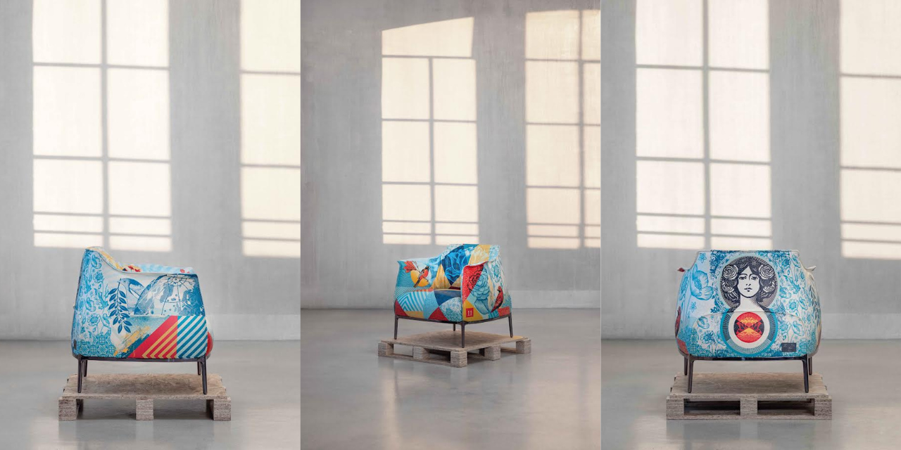 Poltrona Frau x Shepard Fairey Limited Edition Launch