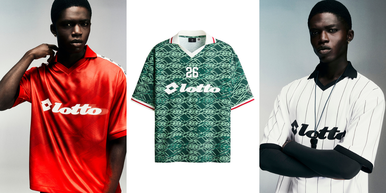 H&M and LOTTO Launch Heritage Sportswear Collection