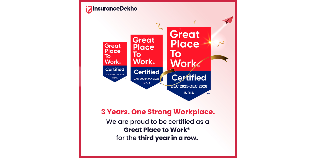 InsuranceDekho Earns Top Workplace Rankings in 2026 InsuranceDekho Earns Top Workplace Rankings in 2026