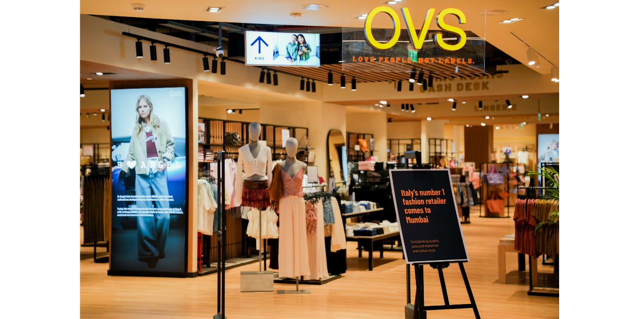 OVS Opens Largest India Store in Mumbai, Plans Four More by 2027